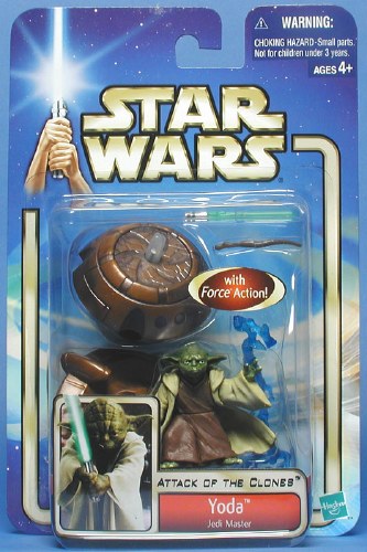 Star Wars Yoda (Jedi Master) Attack of the Clones '02 #23 Action Figure