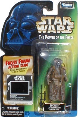 Star Wars Zuckuss Power of the Force Freeze Frame Action Figure