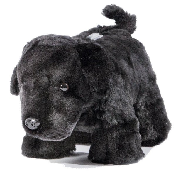 Carstens Plush Coin Bank Black Lab