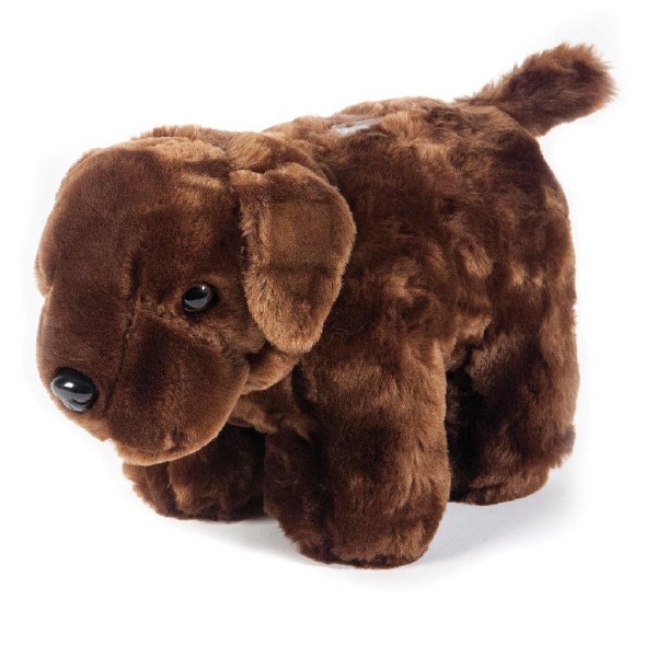 Carstens Plush Coin Bank Chocolate Lab