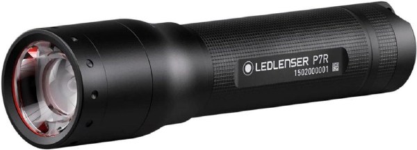LedLenser P7R Flashlight 1000lm Rechargeable with Stand