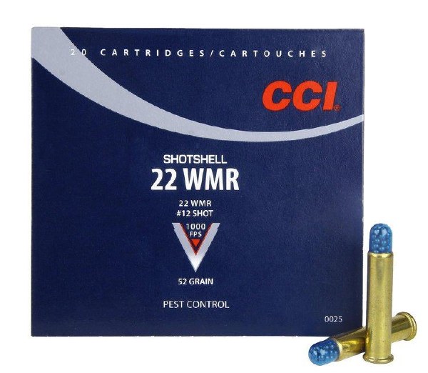 CCI 22 WMR Shot Shell #12 Shot