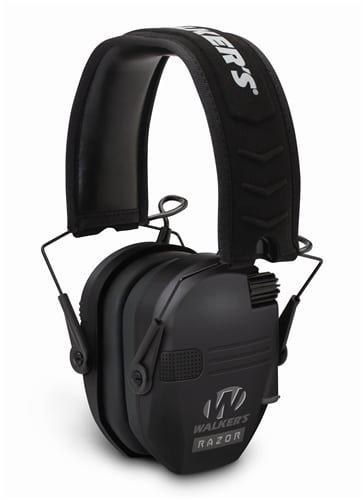 Walker's Razor Slim Electronic Muffs Black