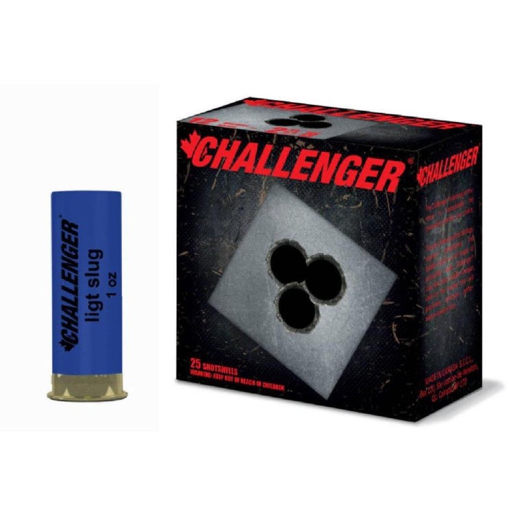 Challenger 12 Gauge 2 3/4" 1oz Target Slug