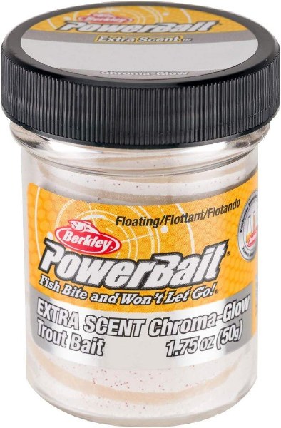 Berkley PowerBait Extra Scent Glitter Chroma Glow Red Fleck