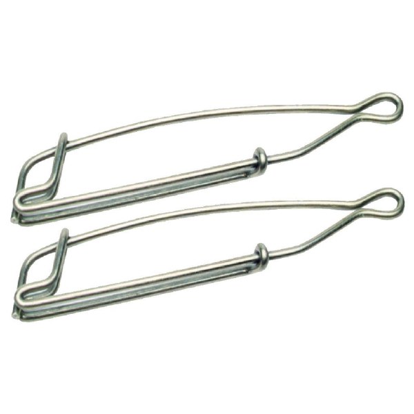 Scotty 1155 Trolling Snaps Nickel Silver Large