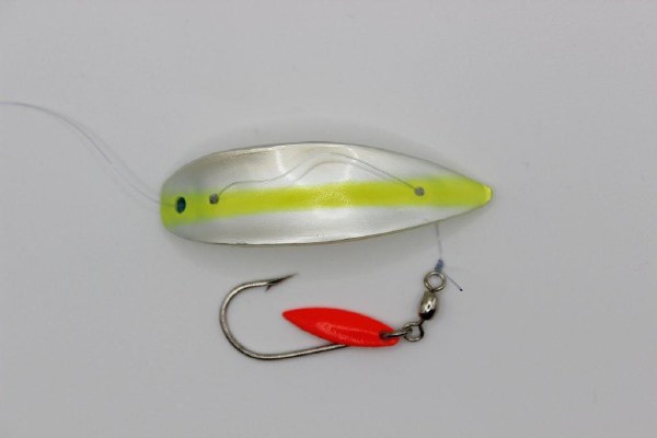 Hot Spot Apex 1.5" A2-2003T Silver Chartreuse Stripe