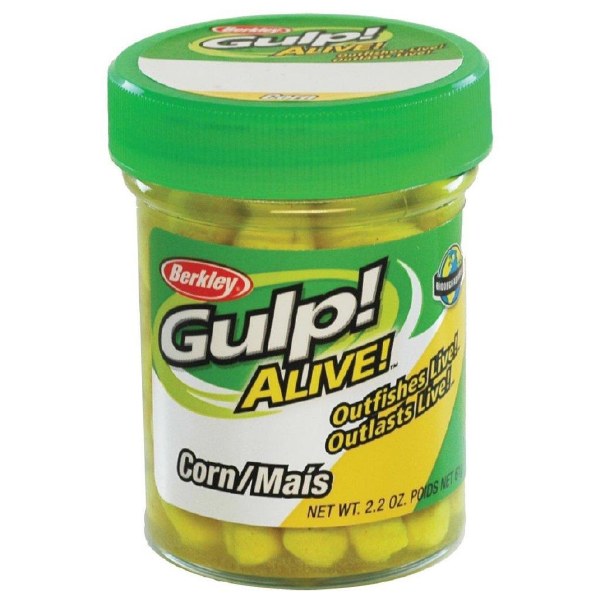 Berkley Powerbait Gulp Alive Corn Yellow 1.5oz