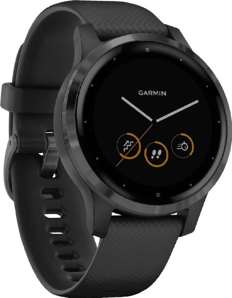 Garmin Vivoactive 4s Powder Black Slate GPS Smartwatch