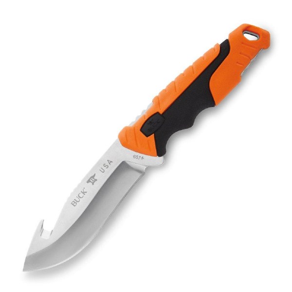 Buck Knife 657 Pursuit Pro Lg Fixed Orange/Black Gut Hook