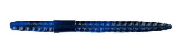 Big Bite Baits 5" Trick Stick Black Blue Swirl 8 Per Pack