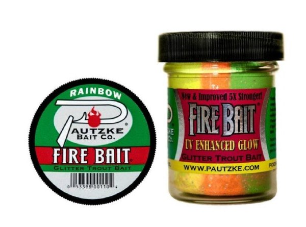 Pautzke Fire Bait Glitter Trout Bait 1.5oz Natural