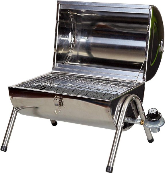 Stansport Stainless Steel Propane BBQ 13" 10,000 BTU