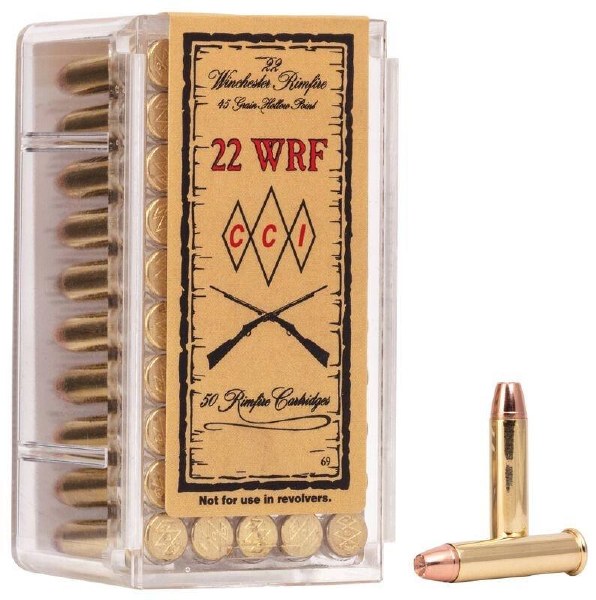 CCI 22 WRF Copper Plated HP 45gr