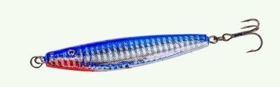 Amundson Minnow Jigging Spoon 2" 3/4oz Blue Holo