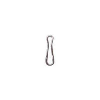 Amundson Scissor Hook Snap #4 80lb 20ct Silver