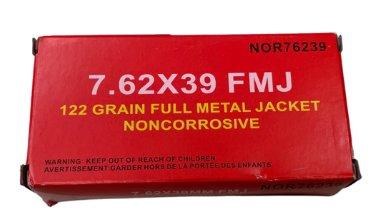 Norinco 7.62x39 122gr FMJ Non-Corrosive