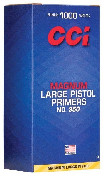 CCI Magnum Large Pistol Primer 350