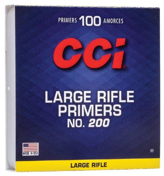 CCI Primers 200 Large Rifle