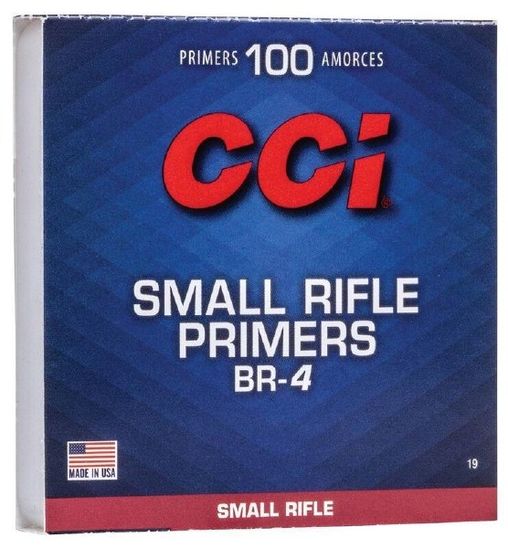 CCI Small Rifle Match Grade Primers BR-4