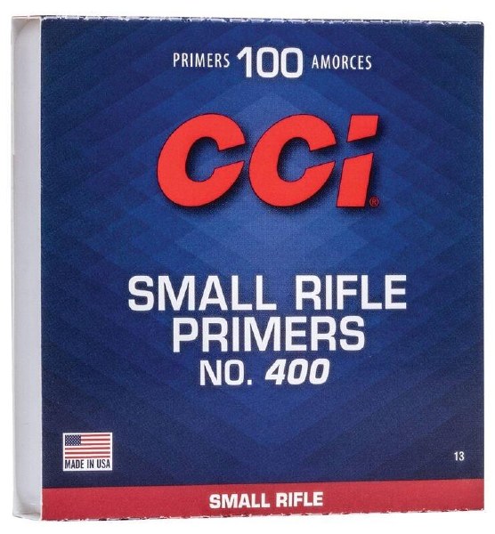 CCI Small Rifle Primers N0 400