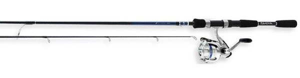Daiwa D-Shock 6'6" Medium DSK25-2B Spinning Combo