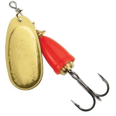 Blue Fox Classic Vibrax #3 Gold Flo Red 1/4oz