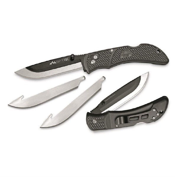 Outdoor Edge Onyx EDC 3.5" w/Replacement Blades
