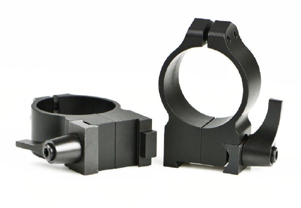 Warn Maxima Ringset 30mm Medium Fits CZ527 (16mm Dovetail)