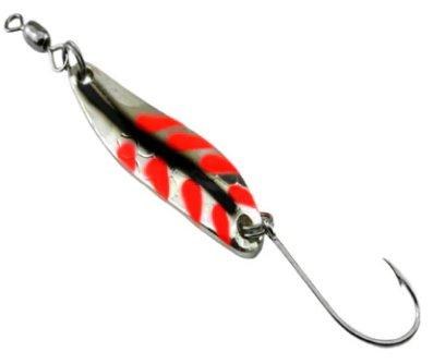 Gibbs Delta Croc 3/16oz Silver Fire Wing Black Stripe