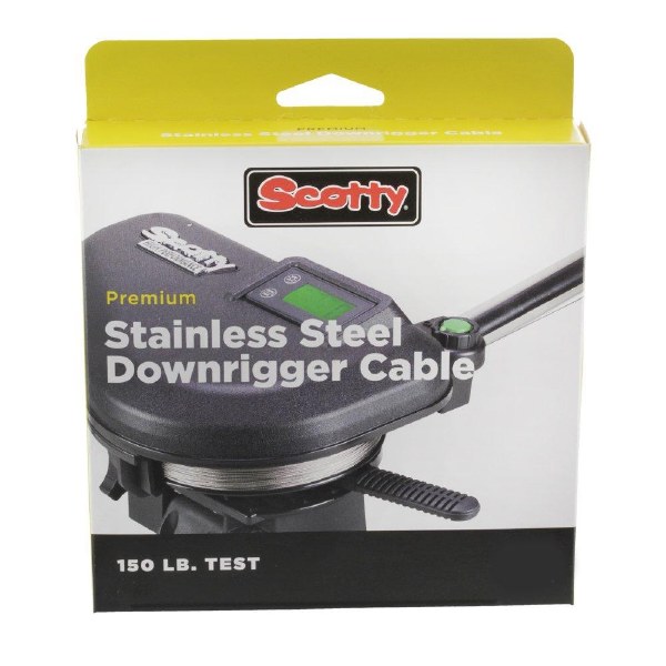 Scotty 1002 Stainless Steel Downrigger Cable 150lb 400ft