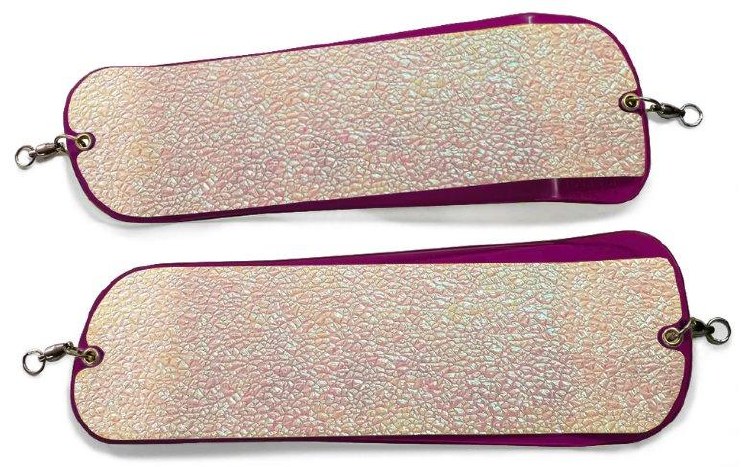 Hot Spot Flasher 11" Purple Glow Crackle