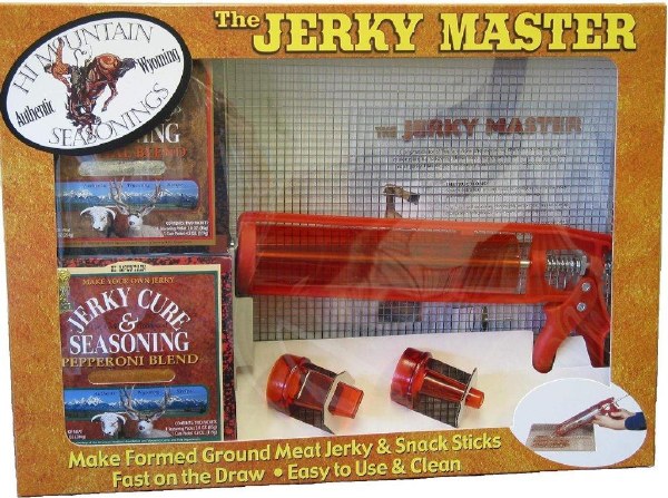 Hi Mountain Jerky Master Kit w/Gun, Seasoning, Screen