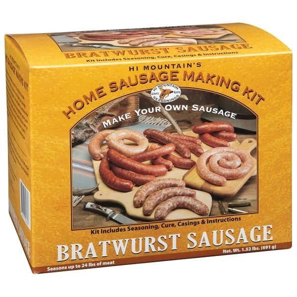 Hi Mountain Seasoning Sausage Kit Bratwurst