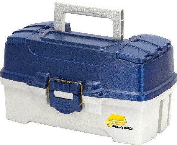 Plano 620206 Tackle Box 2 Tray Blue White