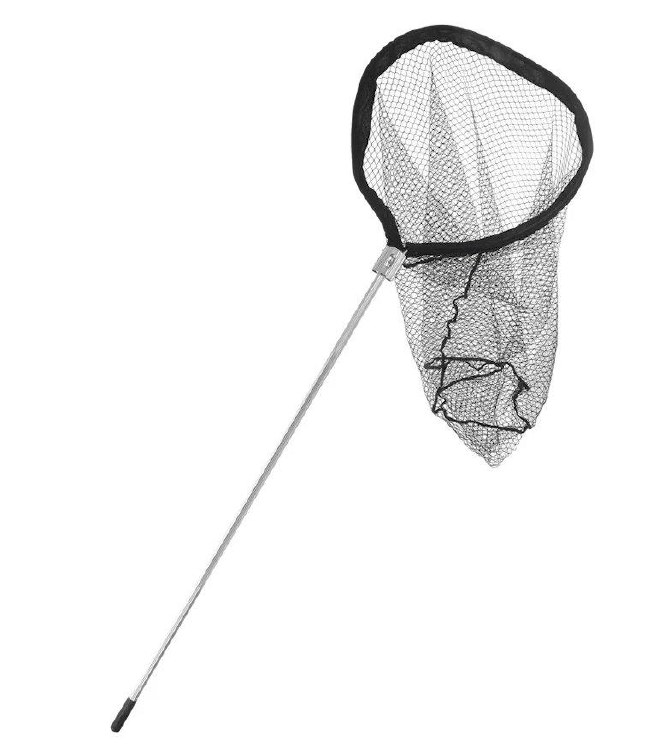Gibbs Delta Salmon Net Catch & Release Vinyl 72" Silver Handle