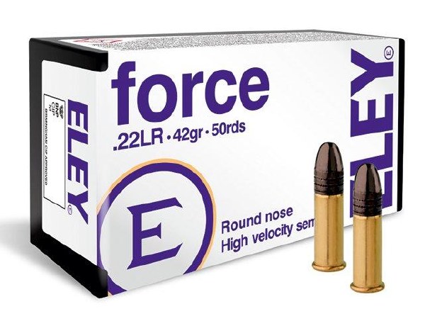 Eley Force 22 LR 42gr 50ct
