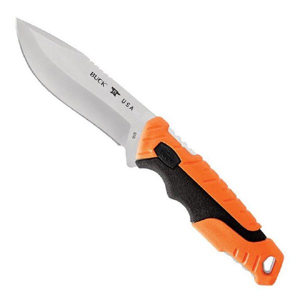 Buck Pursuit Pro Small Fixed Orange/Black Molded Handle