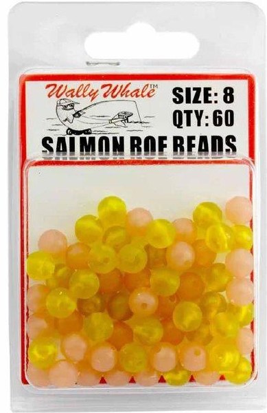 Gibbs Delta Zak Tackle Salmon Roe Bead 10mm Peach/Orange