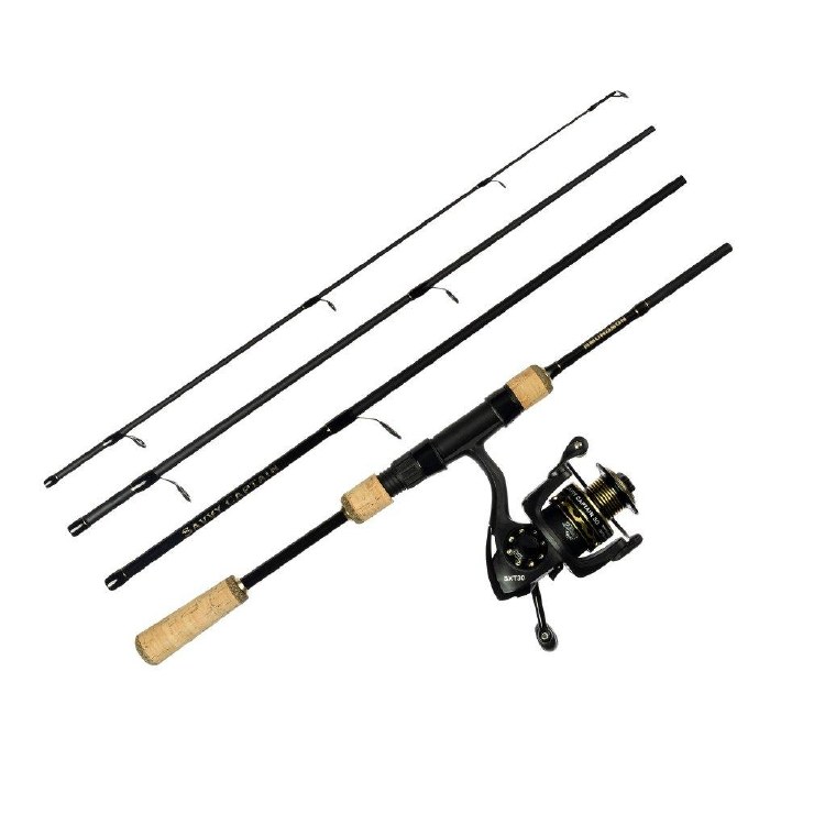 Amundson Savvy Captain Travel Spinning Combo
