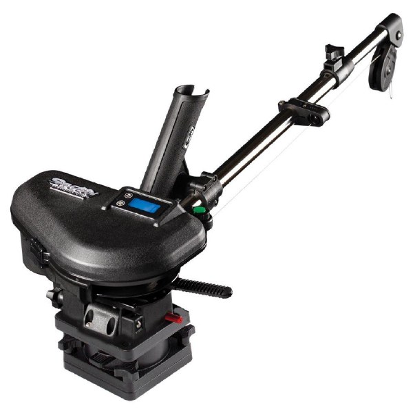 Scotty 2106B Electric Downrigger HP 60" SS Telescopic Boom Braided Line