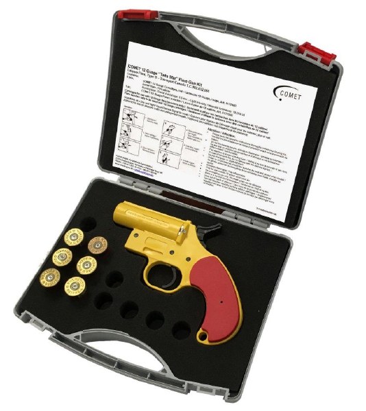 Comet 12 Gauge Flare Gun Kit with Case