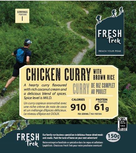 Fresh Trek Chicken Curry 160gr