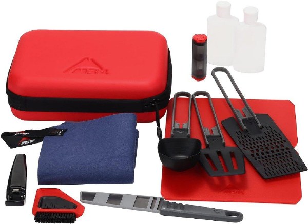 MSR Alpine Deluxe Kitchen Set Complete Tool Kit w/Case 05337