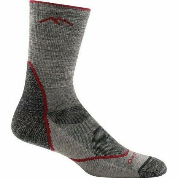 Darn Tough Hike/Trek 1972 Light Micro Crew Taupe Medium