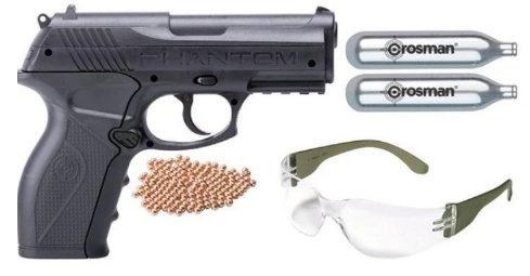 Crosman P10 Pistol Kit w/Glasses, BB's, CO2, Targets