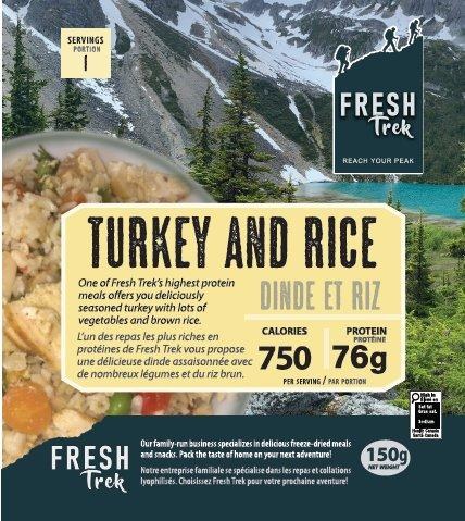 Fresh Trek Turkey and Rice