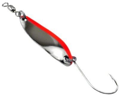 Gibbs Delta Croc Spoon 3/8oz Nickel Fire Stripe