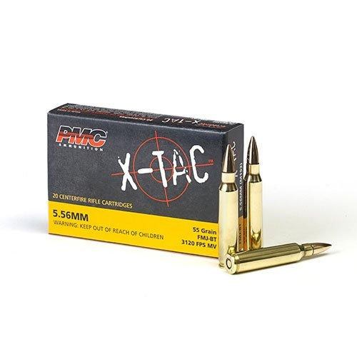 PMC 5.56 Nato X-Tac 55gr FMJ-BT