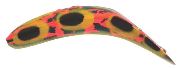 Yakima Bait Flatfish T-60 Chartreuse Red Black Dots